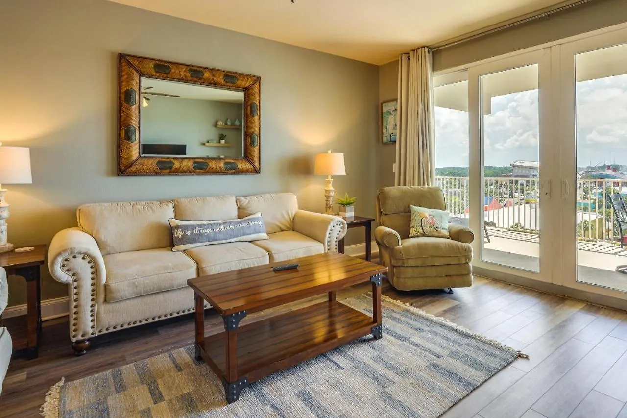Apartman Pcb Vacation Rental With Balcony And Beach Access! Panama City Beach